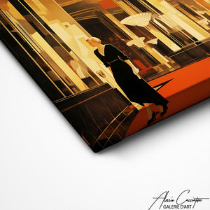 TABLEAU ART DECO SALON Alessio Cacciatore