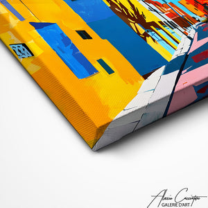 TABLEAU COLORÉ ORIENTAL Alessio Cacciatore