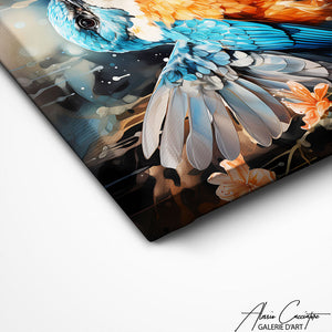 TABLEAU OISEAU MODERNE Alessio Cacciatore