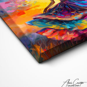 TABLEAU ROBE AFRICAINE Alessio Cacciatore