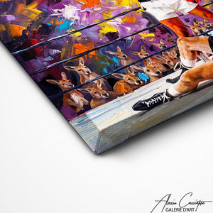 TABLEAU KANGOUROU BOXE Alessio Cacciatore
