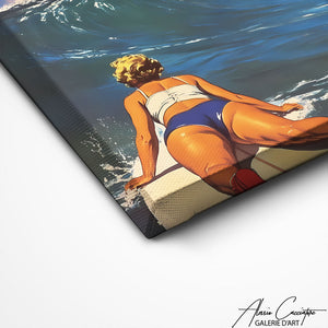 TABLEAU SURF VINTAGE Alessio Cacciatore