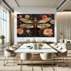 TABLEAU LIBELLULE