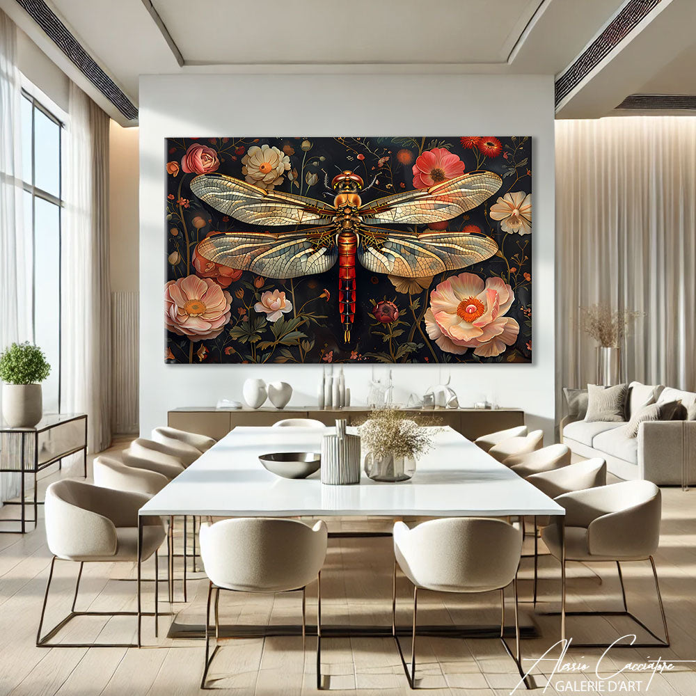 TABLEAU LIBELLULE