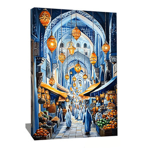 Tableau Décoration Bleu