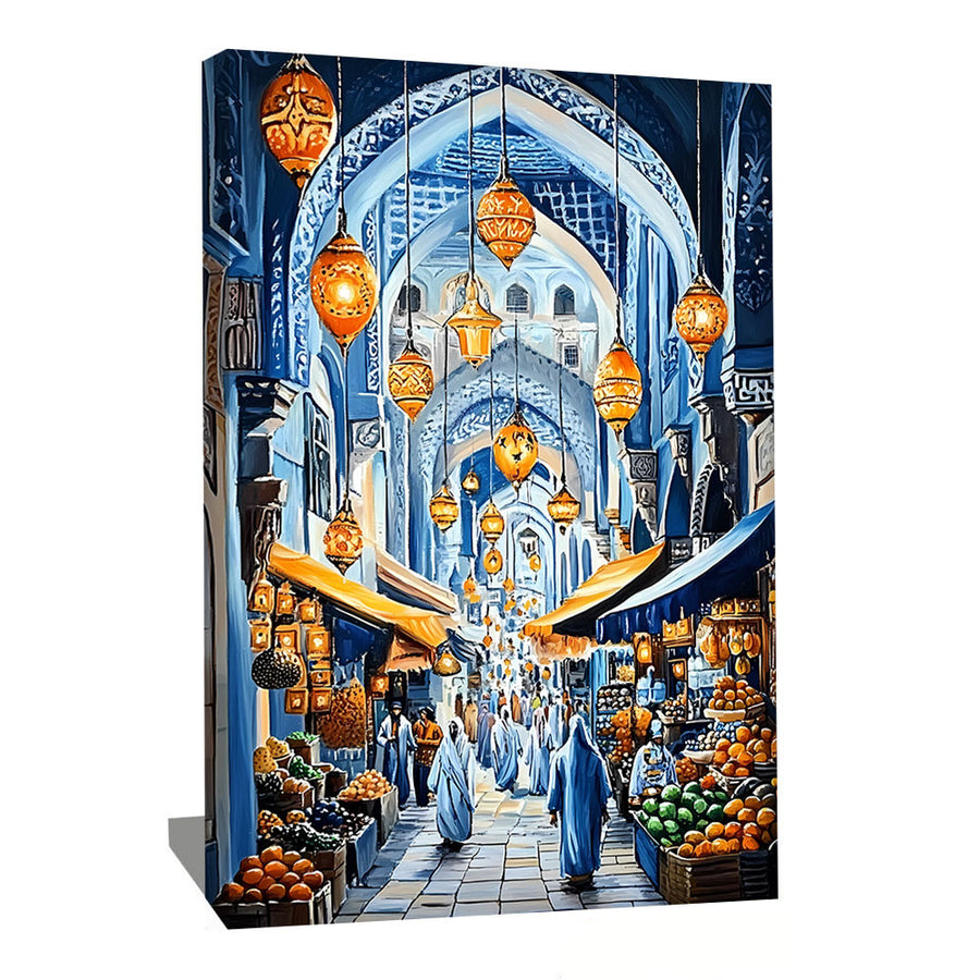 Tableau Décoration Bleu