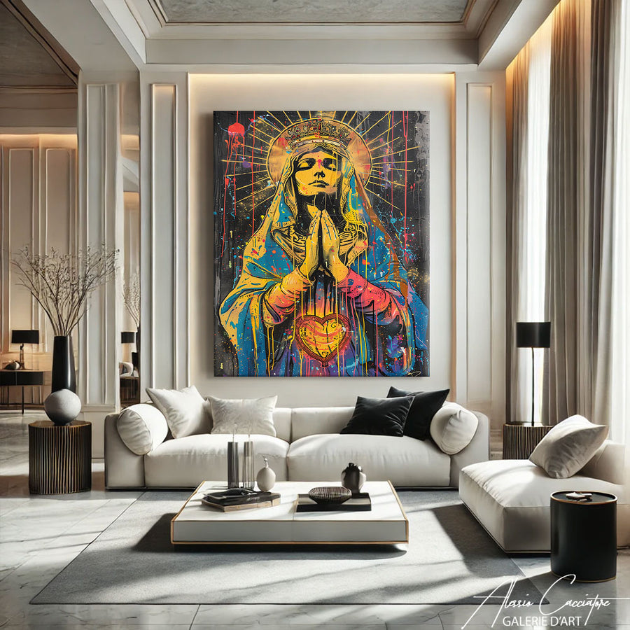 TABLEAU STREET POP ART – mise en situation