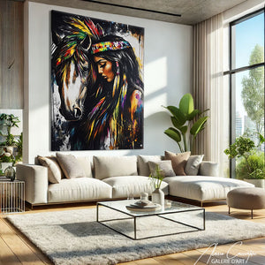 tableau cheval