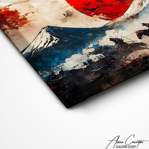 TABLEAU ABSTRAIT JAPANDI Alessio Cacciatore