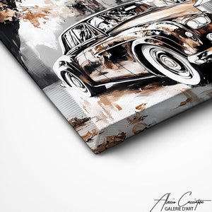 TABLEAU VOITURE LUXE VINTAGE Alessio Cacciatore