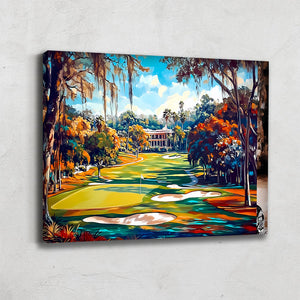 TABLEAU TERRAIN DE GOLF