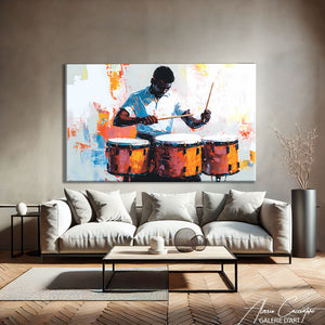 Tableau Abstrait Musique