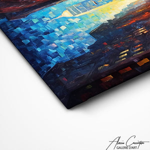 TABLEAU NEW YORK LA NUIT Alessio Cacciatore