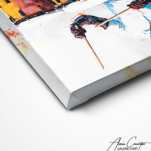 TABLEAU BATTEUR ABSTRAIT AlessioCacciatore