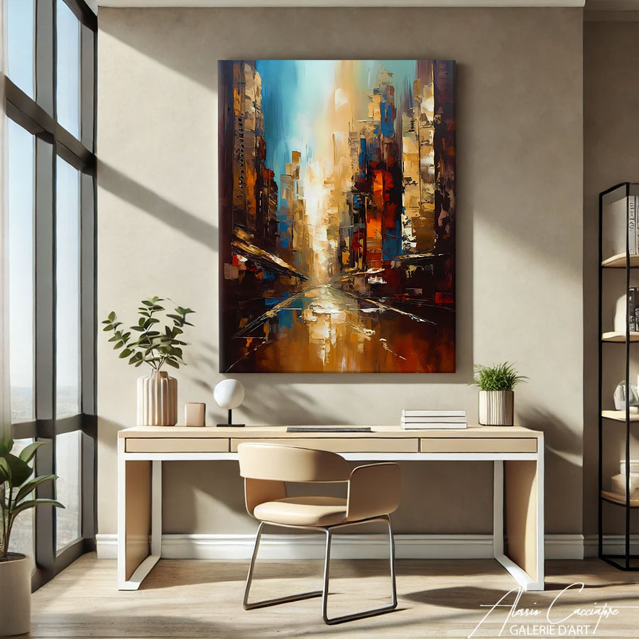 peinture new york – mise en situation