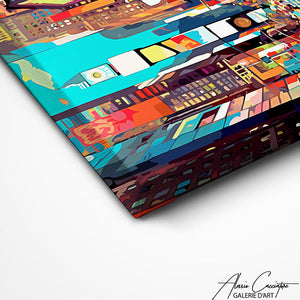 TABLEAU MODERNE NEW YORK Alessio Cacciatore