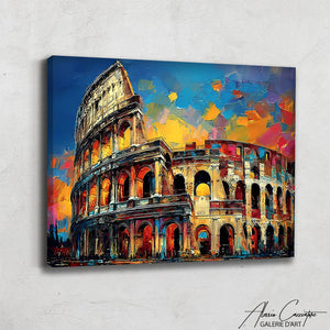 TABLEAU ROME ABSTRAIT