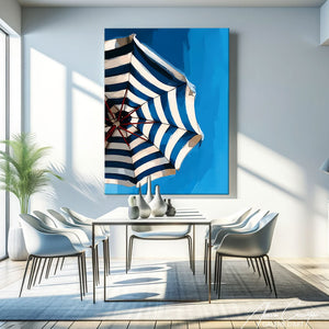 Tableau Parasol Bleu