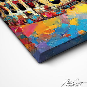 TABLEAU ROME ABSTRAIT AlessioCacciatore