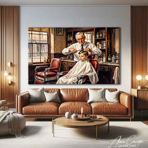 Peinture Salon De Coiffure