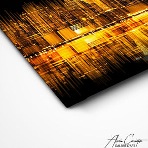 TABLEAU NEW YORK GRATTE CIEL Alessio Cacciatore