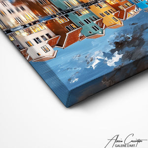 TABLEAU PANORAMIQUE ABSTRAIT AlessioCacciatore
