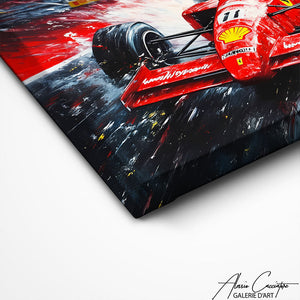 TABLEAU FORMULE 1 FERRARI AlessioCacciatore