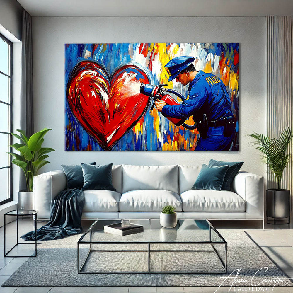 Tableau Moderne Acrylique Abstrait