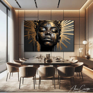 Tableau Dorée Moderne