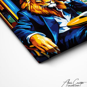 TABLEAU LION CAFÉ AlessioCacciatore