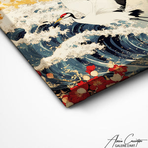 TABLEAU GRUE JAPANDI AlessioCacciatore