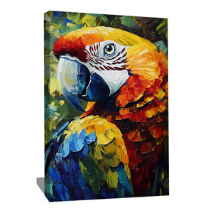 TABLEAU PERROQUET COULEUR