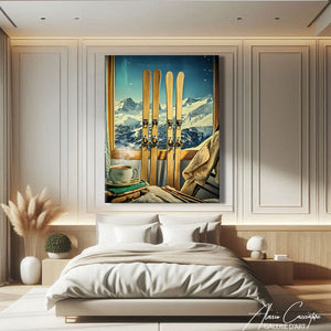 TABLEAU DECO SKI