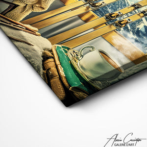 TABLEAU DECO SKI Alessio Cacciatore