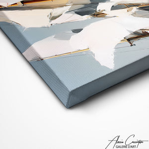 TABLEAU ABSTRAIT VOILIERS AlessioCacciatore