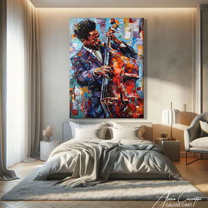 peinture abstraite jazz
