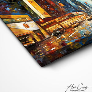 TABLEAU NEW YORK BLEU Alessio Cacciatore