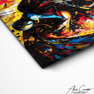 TABLEAU CHEVAL POP ART Alessio Cacciatore