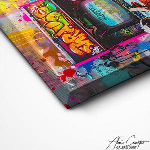 TABLEAU POP ART STREET ART AlessioCacciatore