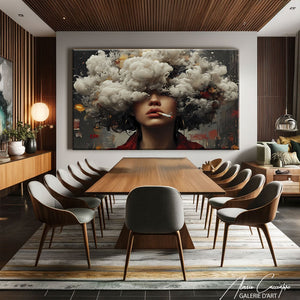 TABLEAU SURREALISTE MODERNE