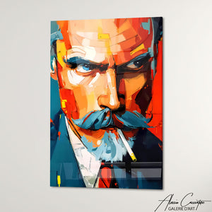Tableau Coloré Homme