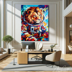 Cadre Tete De Lion