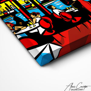 TABLEAU POP ART DANSE Alessio Cacciatore