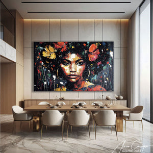 Tableau Abstrait Salon