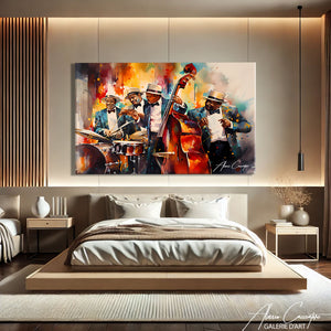 TABLEAU JAZZ MUSICIENS