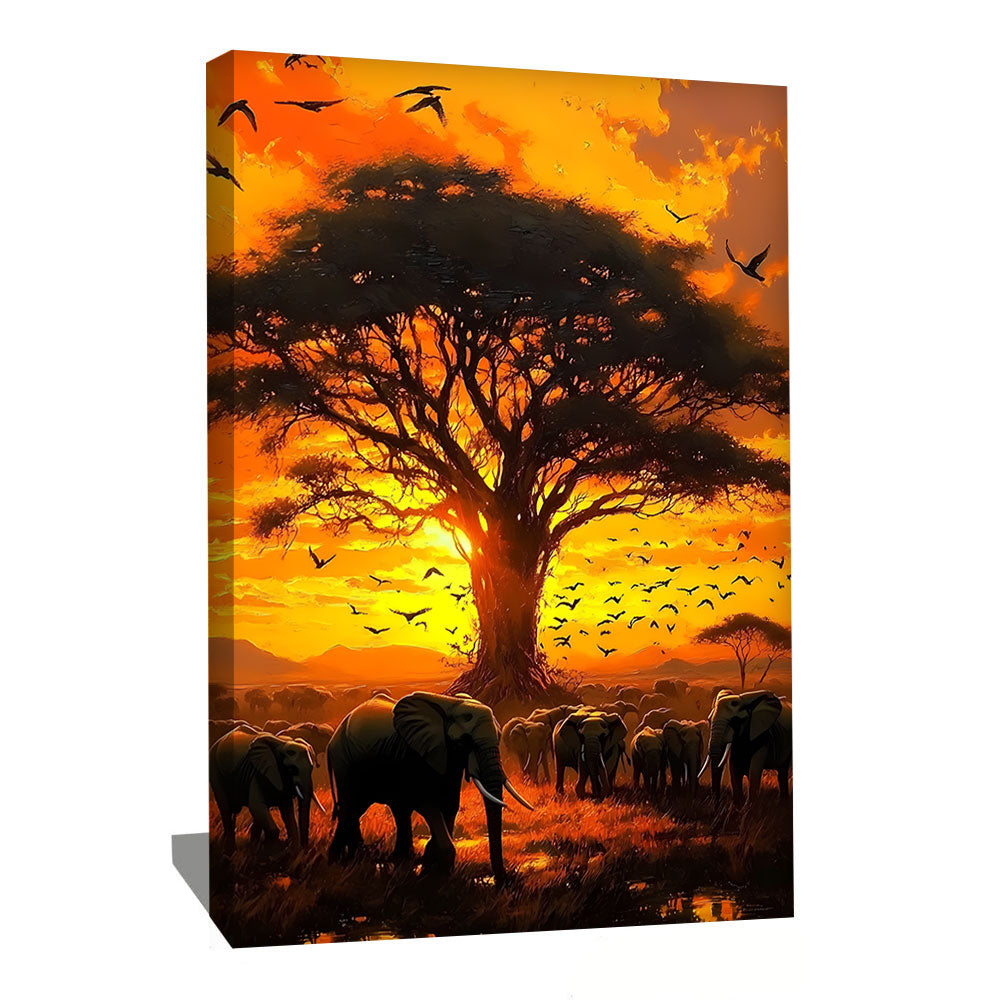 Tableau Coucher De Soleil