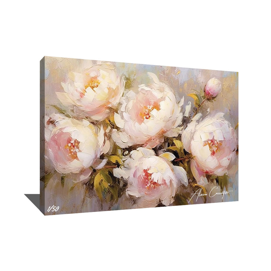 tableau pivoine