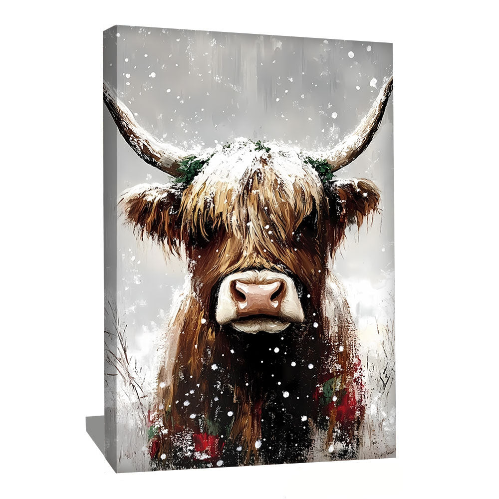 TABLEAU VACHE ECOSSAISE