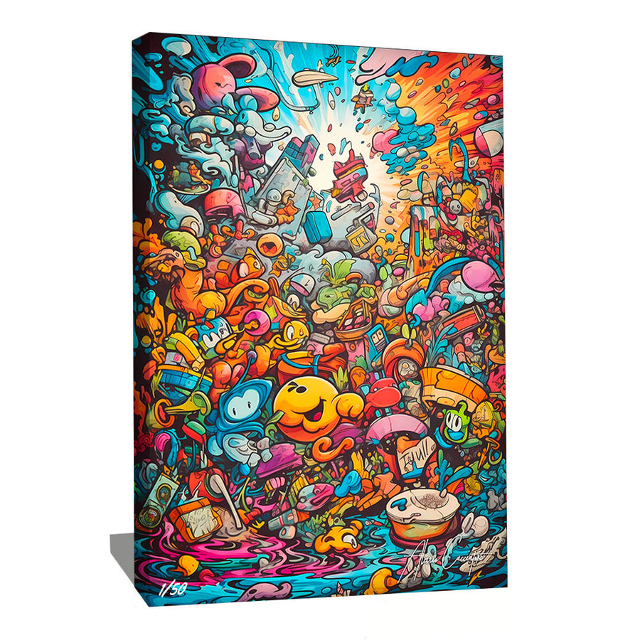 tableau graffiti