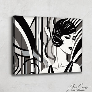 Tableau Art Déco Ancien